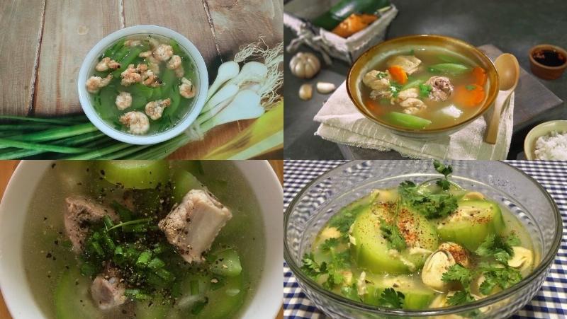 Bát canh bào ngư nấu cùng bí đao, nấm, trông thanh nhẹ và hấp dẫn, thể hiện một biến tấu khác trong các món với bào ngư